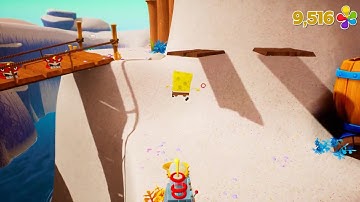 BFBB Rehydrated Goo Lagoon Castle wall skip