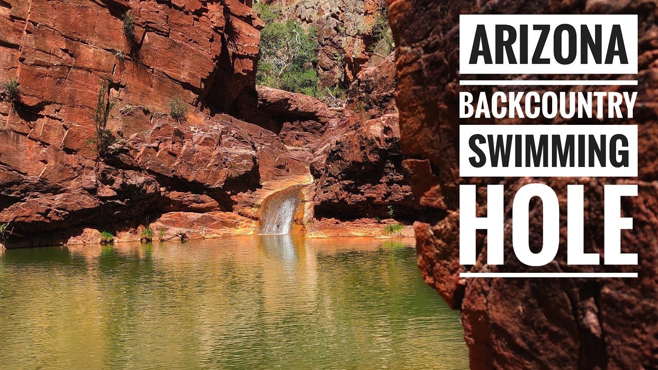 Hiking To A Secluded Swimming Hole In The Arizona Wilderness
