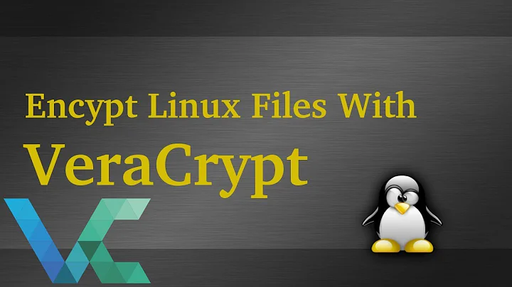 Encrypt Linux Files With VeraCrypt