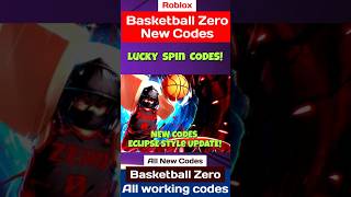 New Basketball Zero Codes - New Codes For Basketball Zero Roblox Eclipse Style
