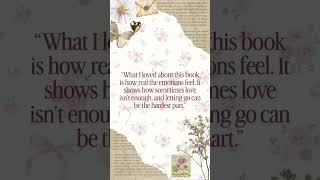 Some books don’t just tell a story…they leave a feeling behind. 📖✨This one definitely did. #books