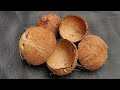 Coconut shell craft ideas /Waste material to useful organizer / Coconut shell craft ideas