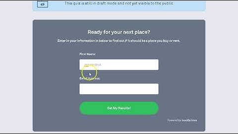 How to use Quizzes to get Leads!