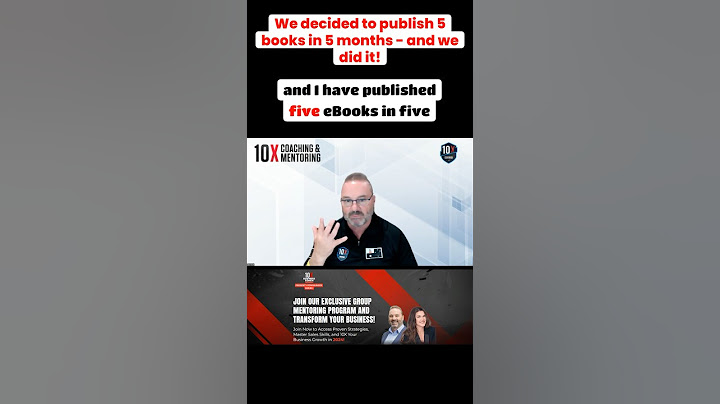 We decided to publish 5 BOOKS in 5 MONTHS and we did it!