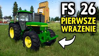 ZAGRAŁEM W NOWEGO FARMINGA 🌻 Farming Simulator 26 - pierw...