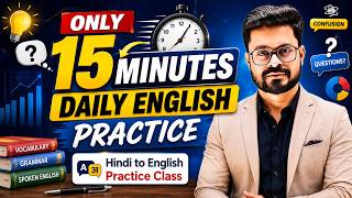 15 Min English Workout  Daily Use English Sentences  English Speaking Practice