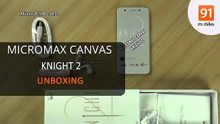 Micromax Canvas Knight 2: Unboxing [Quick] screenshot 2