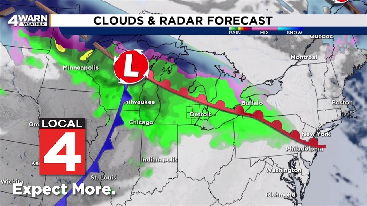 Metro Detroit weather forecast Feb. 16, 2026 -- Noon Update