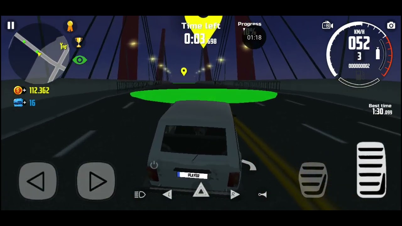 Car Simulator 2 new car white 