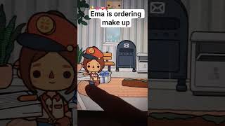 #toca boca#mini vlog#ema is ordering make up💄💝🩰✨️