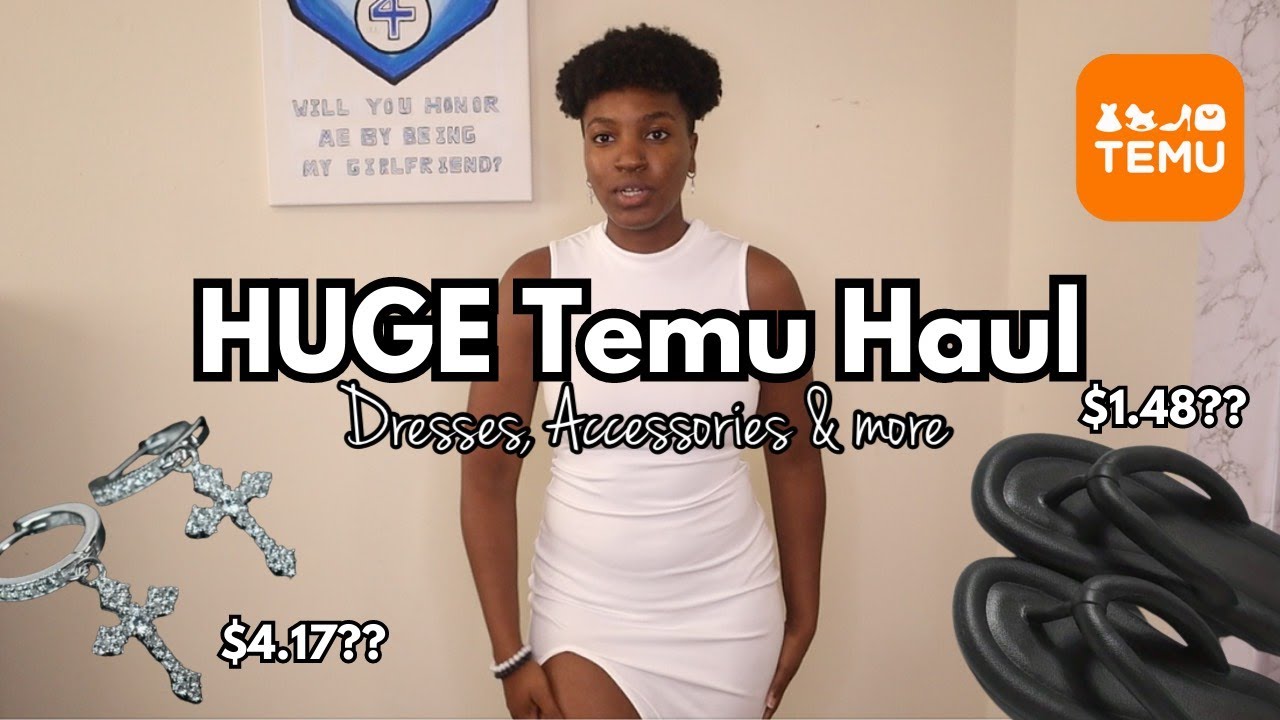 HUGE Temu Haul | Is Temu a Scam or Legit
