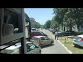 Serbia - a parked van reversed into the main road