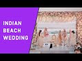 Indian beach wedding  destination wedding  goa  bookeventz