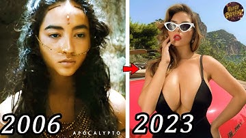 Así lucen los Actores de "Apocalypto" en 2023 - Antes y Despues