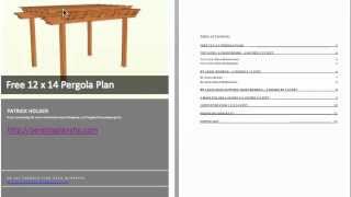 http://pergolaplanshq.com/ Find Free Pergola Plans and 25 Pergola Designs here.