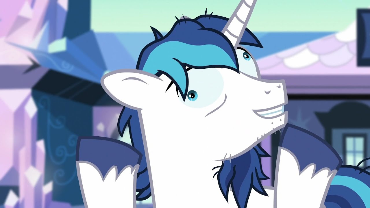 shining armor being a father is amazing and wonderful and