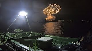 自作露天風呂に花火を見ながら入って釣りキャンプしたよ! 自作露天風呂に花火を見ながら入って釣りキャンプしたよ!