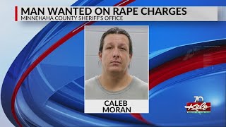 Minnehaha County rape suspect at large