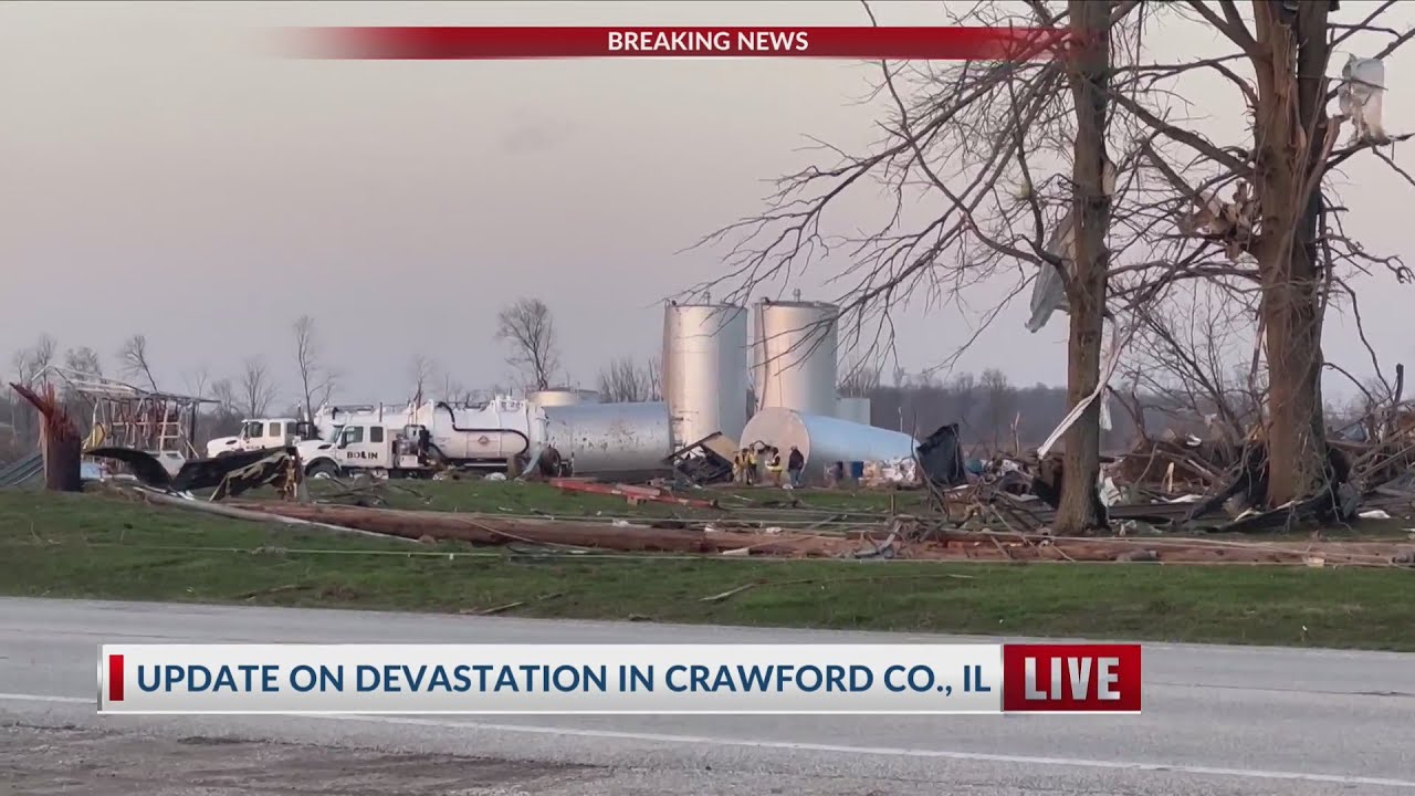 WTWO Special Report on Crawford County Damage YouTube