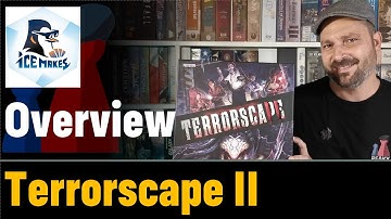 Terrorscape 2 game overview - Upcoming Gamefound - Peaky Boardgamer