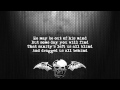 Avenged Sevenfold - Save Me [Lyrics on screen] [Full HD]