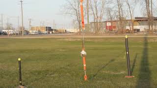 Shooting Metal Disk . Flu Flu Blunt Arrow