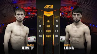 Рамзан Ахматов vs. Рамазан Каримов | Ramzan Ahmatov vs. Ramazan Karimov | ACAC YE 25