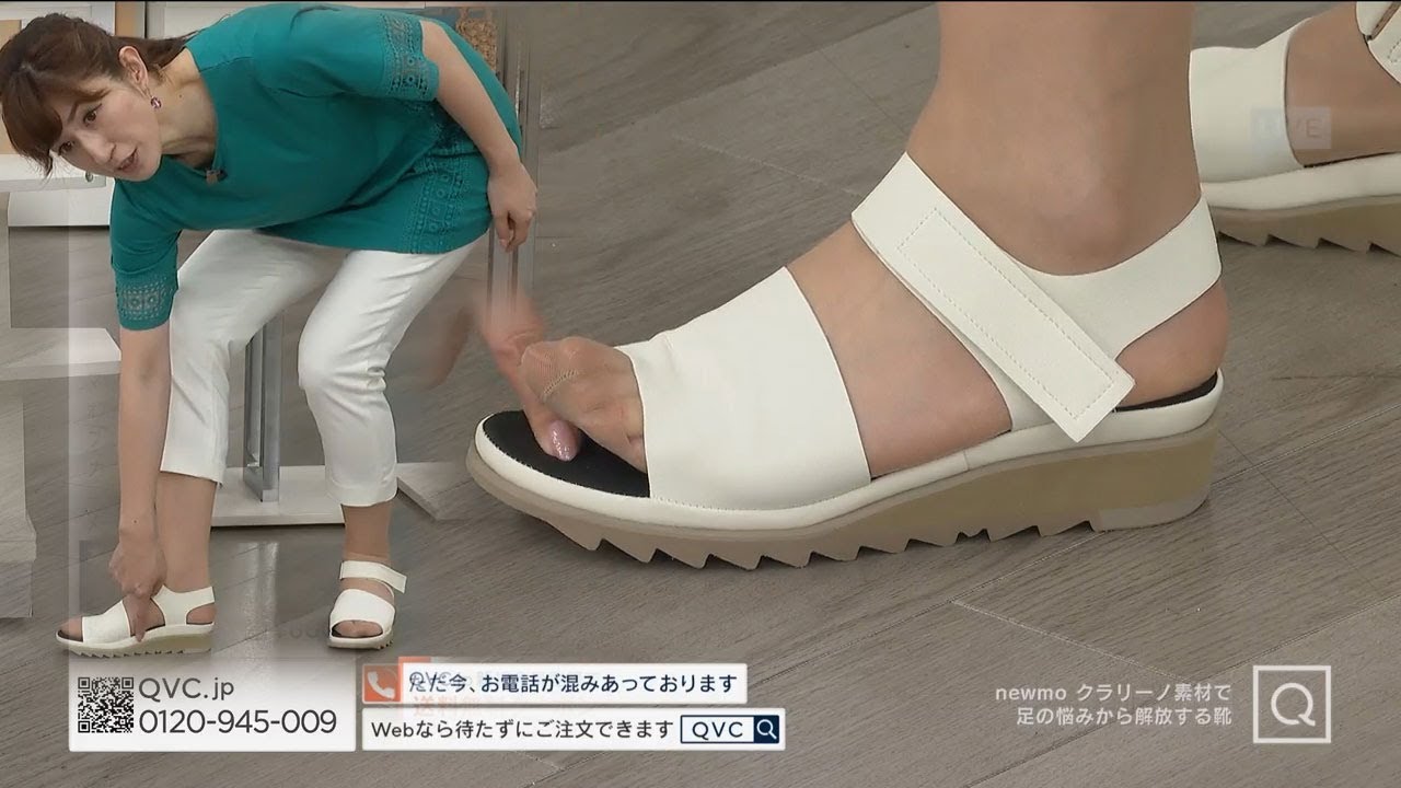 大嶽まどか【QVC】「絶対にストッキングを脱がない女」まどかさんがパンツマ魅せる！魅せるっ！！