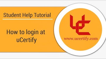 uCertify LEARN | Student Area- How to login at uCertify