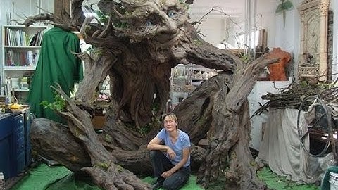 Artist Creates Amazing Tree Troll Inspired by Her Father