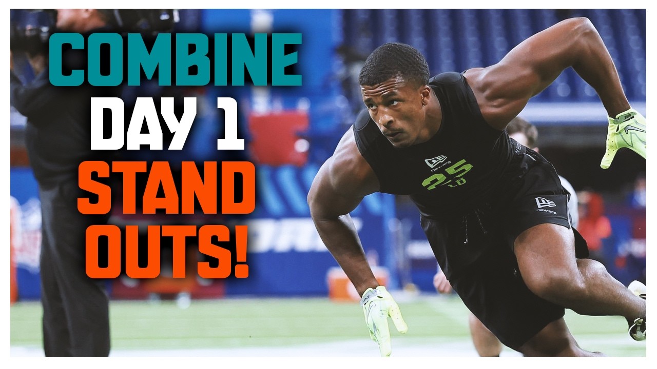 NFL Combine 2026 Day 1 Standouts & Stats! Who Did The Dolphins Meet?