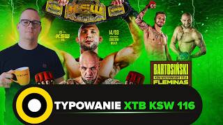Bartos przed łatwym zadaniem? Piwowarczyk czy Zając? Typowanie XTB KSW 116