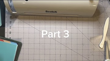 Planner Dividers Part 3/3: Laminating the tabs