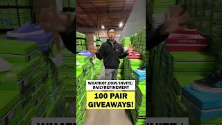 Giving Away $13k in Shoes! 10:30am pst!