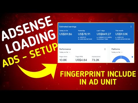 Adsense loading - fingerprint & user agents in ads live script boost ...