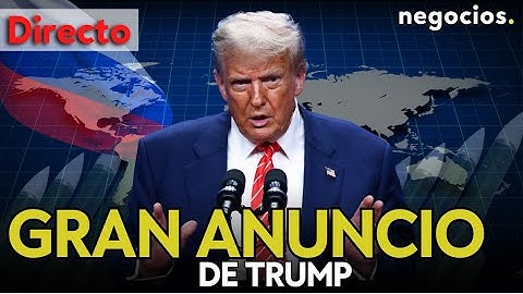 DIRECTO: TRUMP REALIZA SU GRAN ANUNCIO SOBRE RUSIA, ARANCELES, PATRIOTS Y JASSM