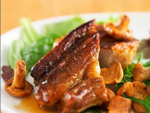 Recette De Tendron De Veau Au Jus Aille Et Girolles Poelees Facile