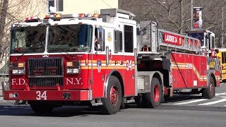 Fdny Ladder 34 Responding 32125