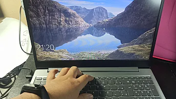 Como fazer o teclado do notebook Lenovo voltar ao normal?