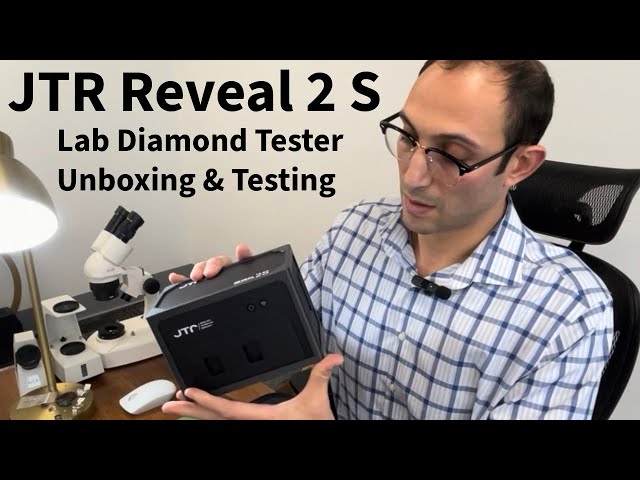 ダイヤモンド検証機器 GIA Certified Gemologist unbox and set up the JTR Reveal 2S Lab