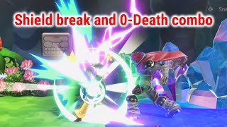 Shield break and 0-Death combo