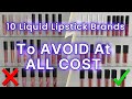 10 Liquid Lipstick Brands That Are Damaging Your Skin (And 3 Clean Alternatives)