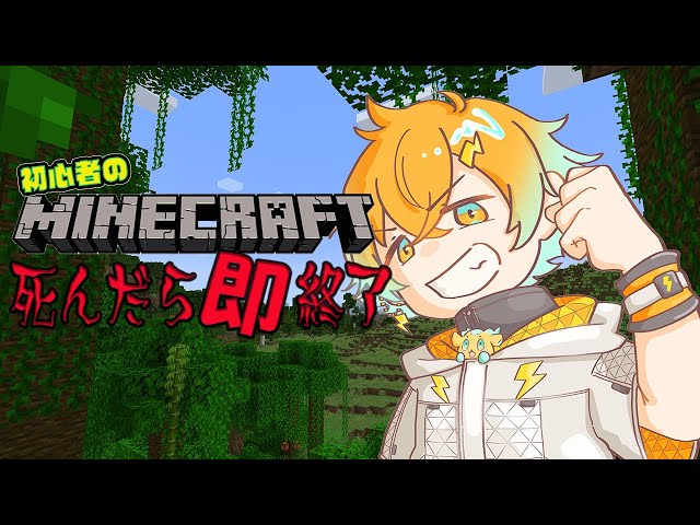 【Minecraft】初心者ヒーローがエンドラ討伐チャレンジ 3回目【宇佐美リト/にじさんじ】のサムネイル