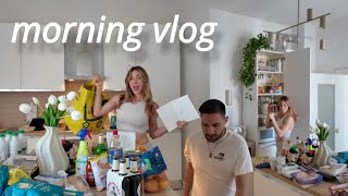Morning vlog | Spesa sana, menù settimanale proteico, shopping casa e inizio makeover giardino 🪴 