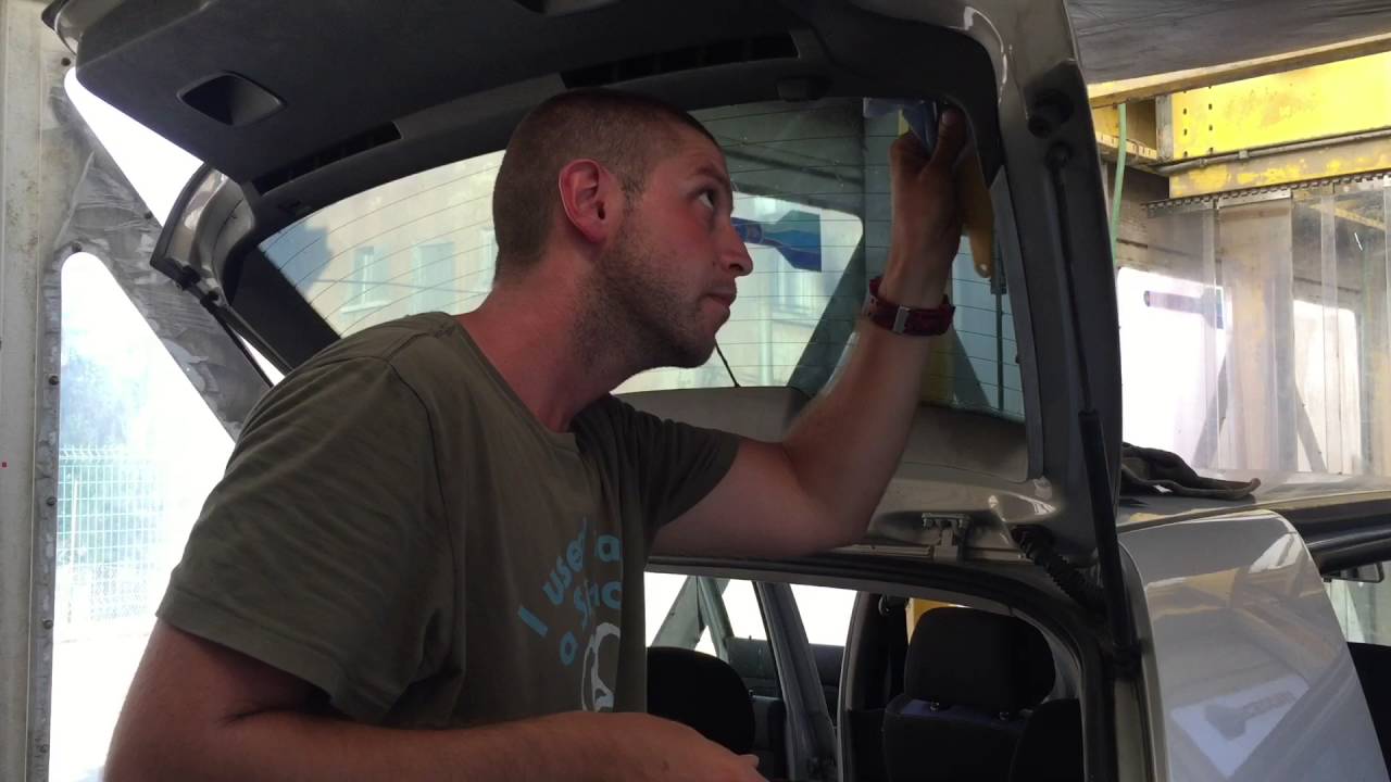 Rear window tint VW Golf 4