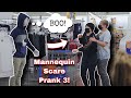 Fake Mannequin Scare Prank 3!! *KICKED OUT*