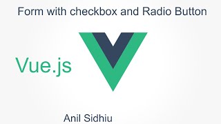 Vue js tutorial for beginners #16 form with checkbox and radio button