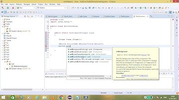 How To Create  JButton in Java Swing So simple..!