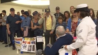 Honor Flight Chicago - September 30, 2015 - Midway Airport