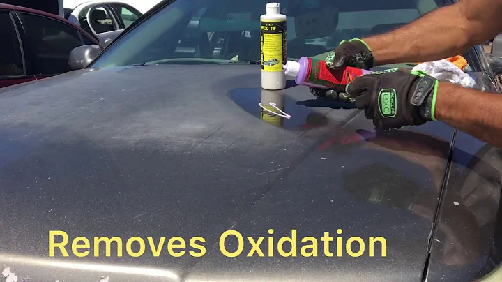 What Is The Best Product For Old Clear Coats? Lukat Fix It Old Clear Coat Cleaning Polish!